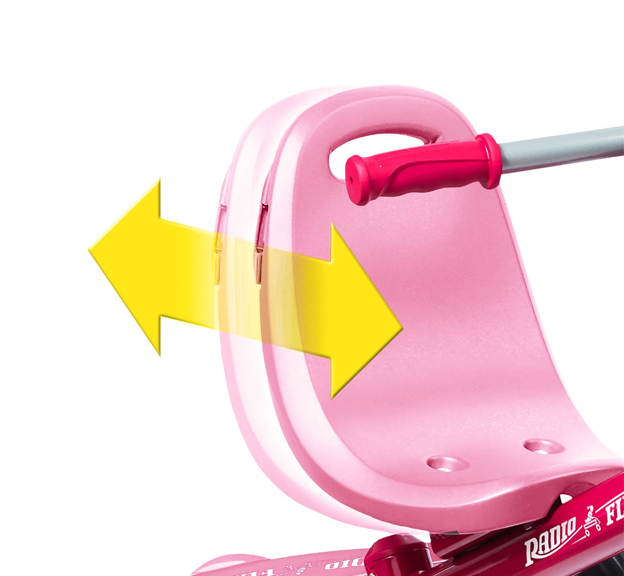 Pink 5-In-1 Stroll â€˜N TrikeÂ® Adjustable Seat
