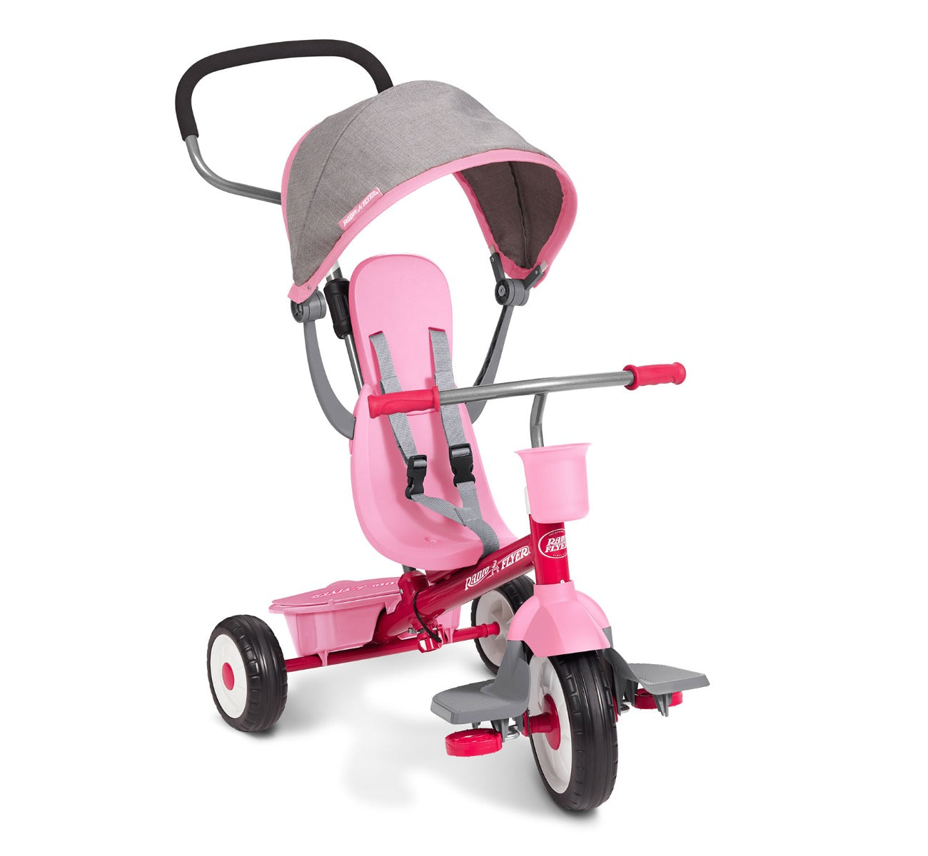 4 in 1 trike pink cheap