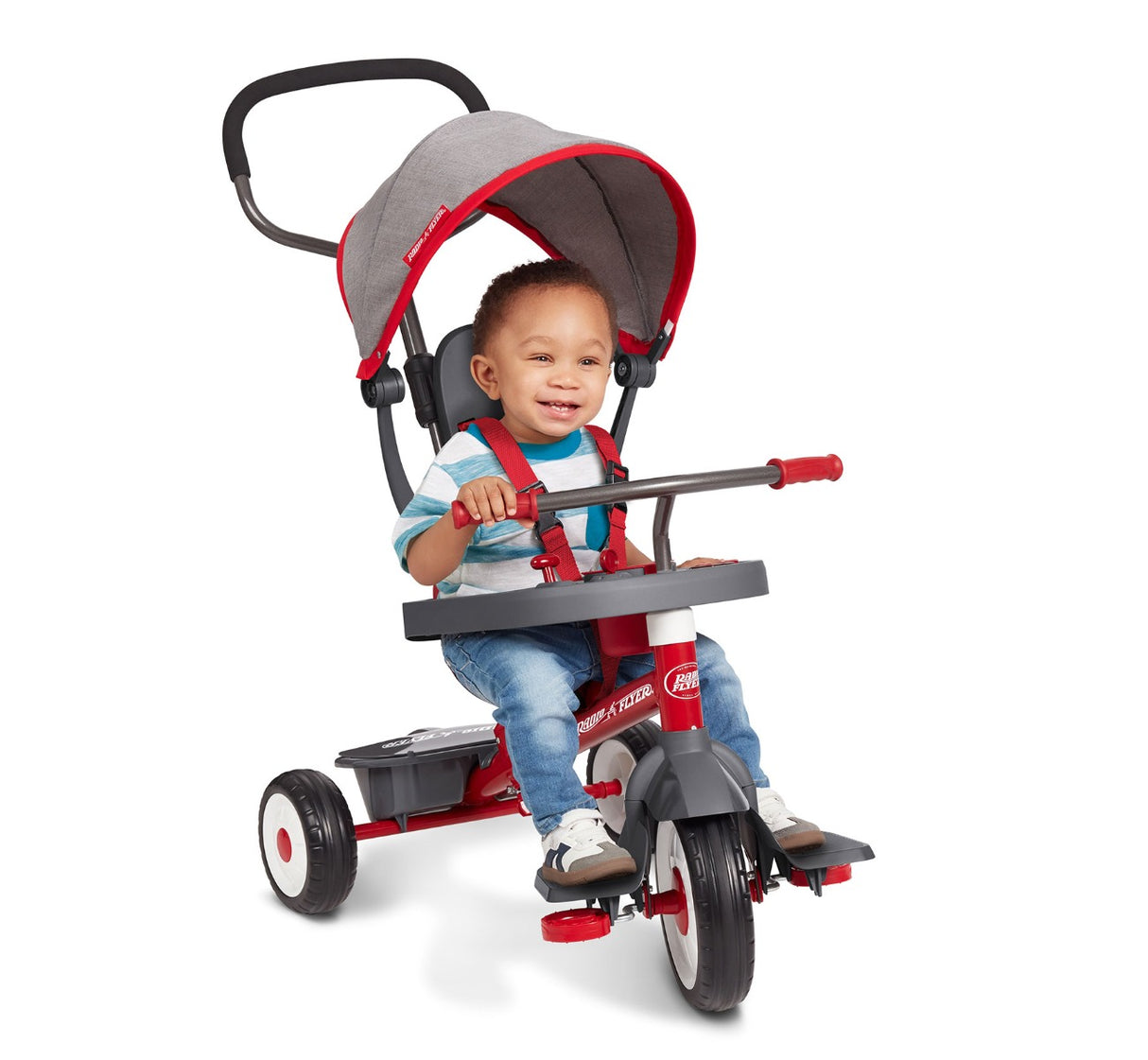 4-in-1 Stroll ‘N Trike with Activity Tray
