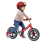 Boy riding Air Ride Balance Bike