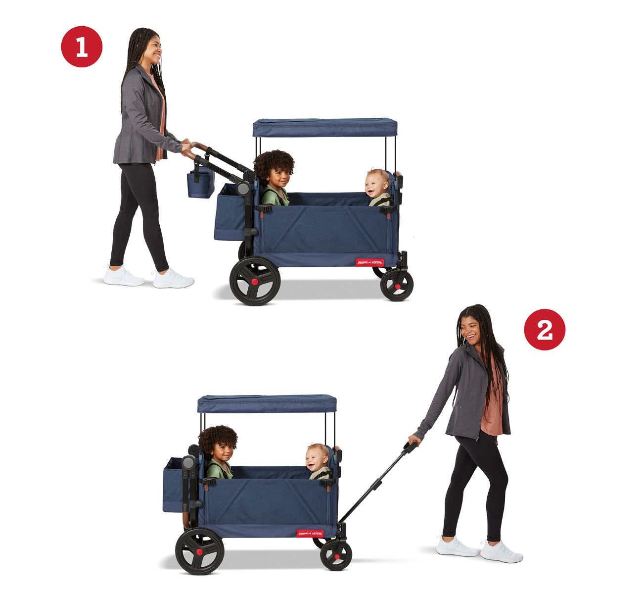 Atlas Stroll 'N Wagon | Radio Flyer