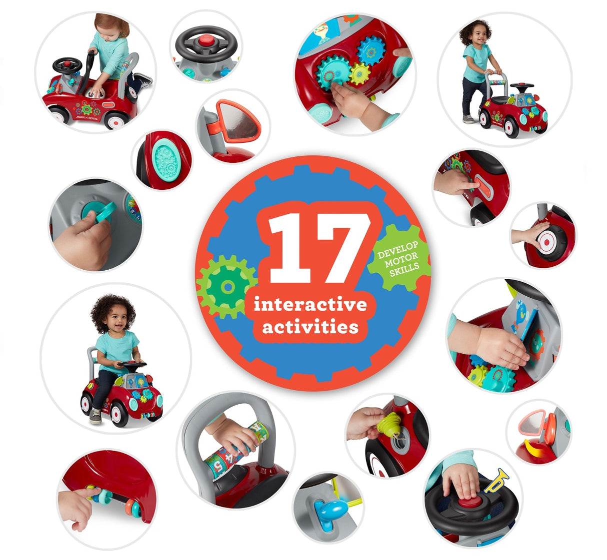 Busy Buggy® 17 Interactive activities