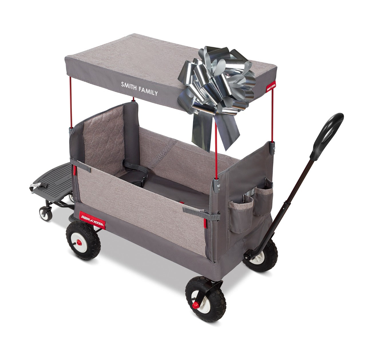Steel & Wood Wagon with Canopy – Radio Flyer