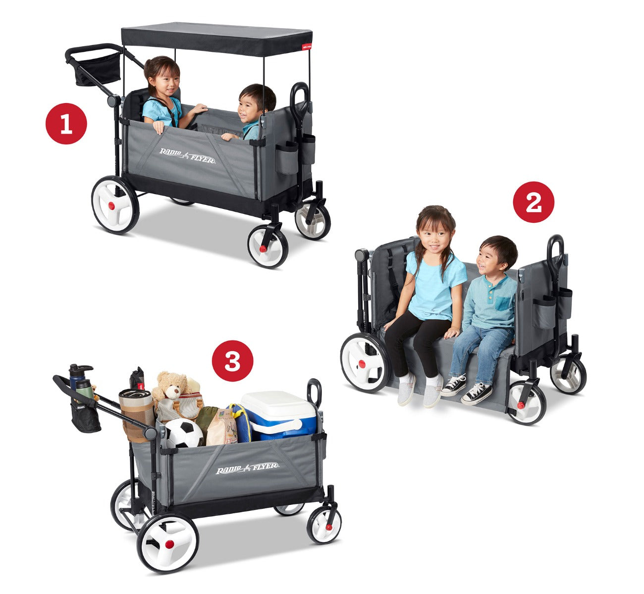 City Luxe Stroll 'N Wagon | Radio Flyer