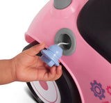 Creativity Car: Pink Ride-On Push Car Interactive Gas Cap