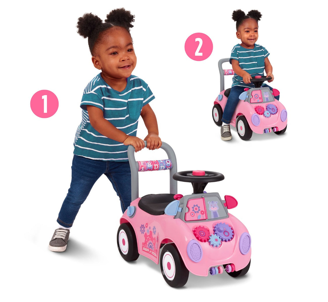 Creativity Car: Pink Ride-On Push Car | Radio Flyer
