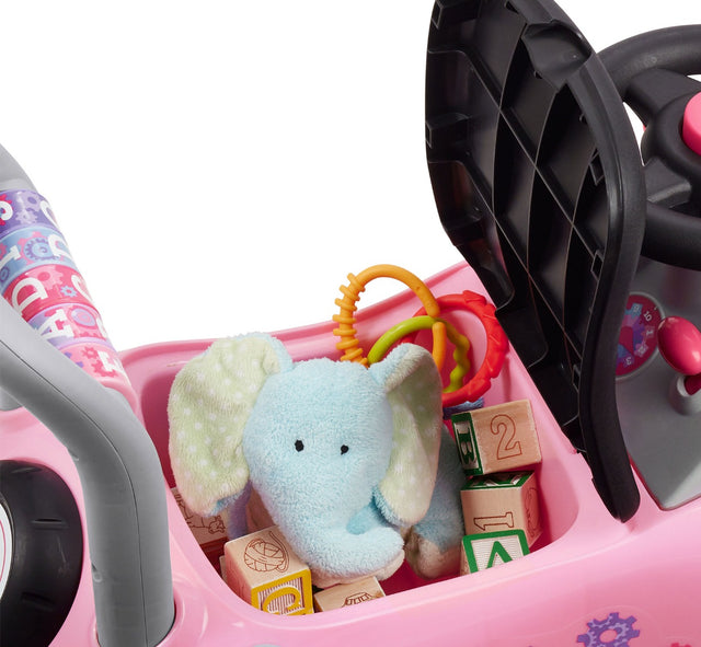 Creativity Car: Pink Ride-On Push Car | Radio Flyer