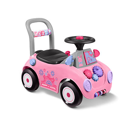 Creativity Car: Pink Ride-On Push Car