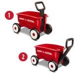 WAGON CAN BE PUSHED OR PULLED