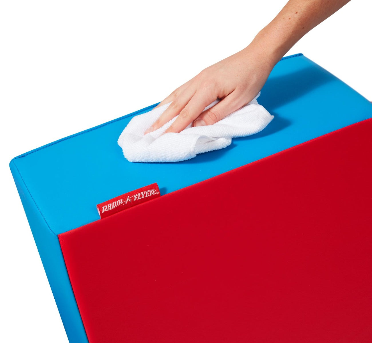 Tumble Town Foam Climbing Blocks for Toddlers, Candy Radio Flyer