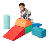 Tumble Town Foam Climbing Blocks for Toddlers - Rainbow