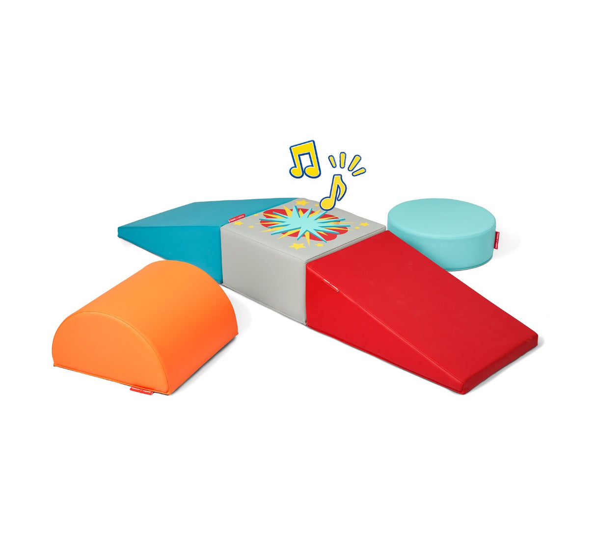 Tumble Town™ Interactive Climbing Blocks with Sounds Fully Assembled